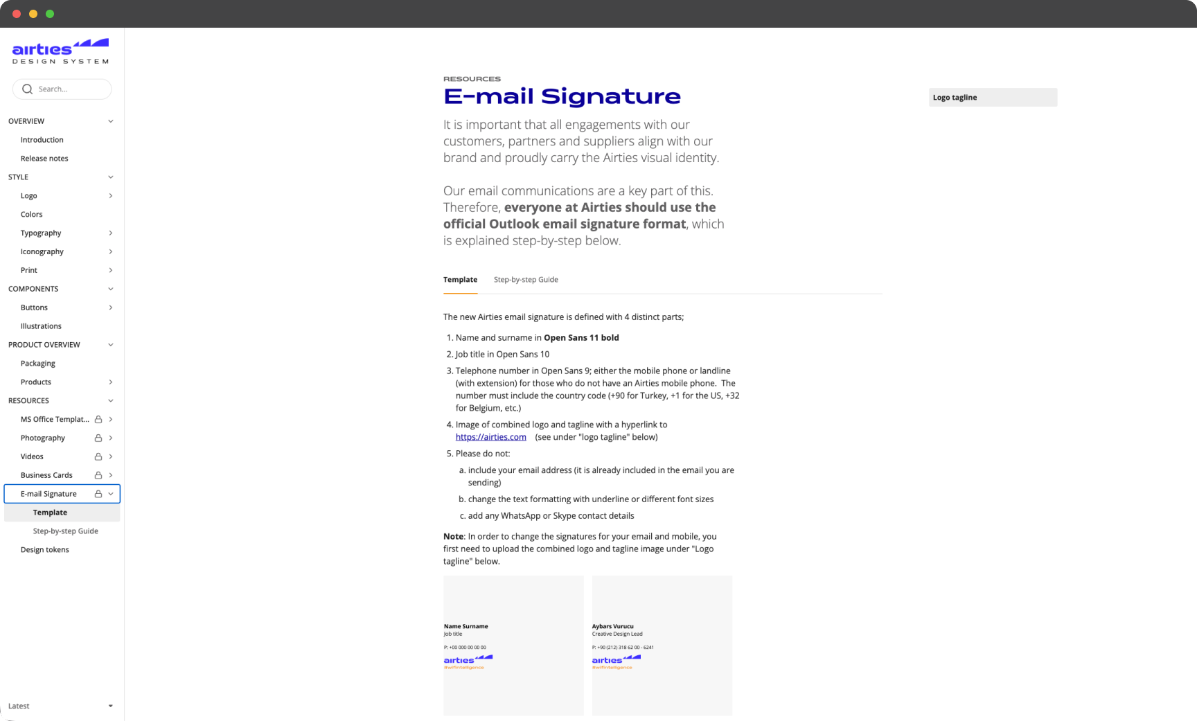 Email Signature
