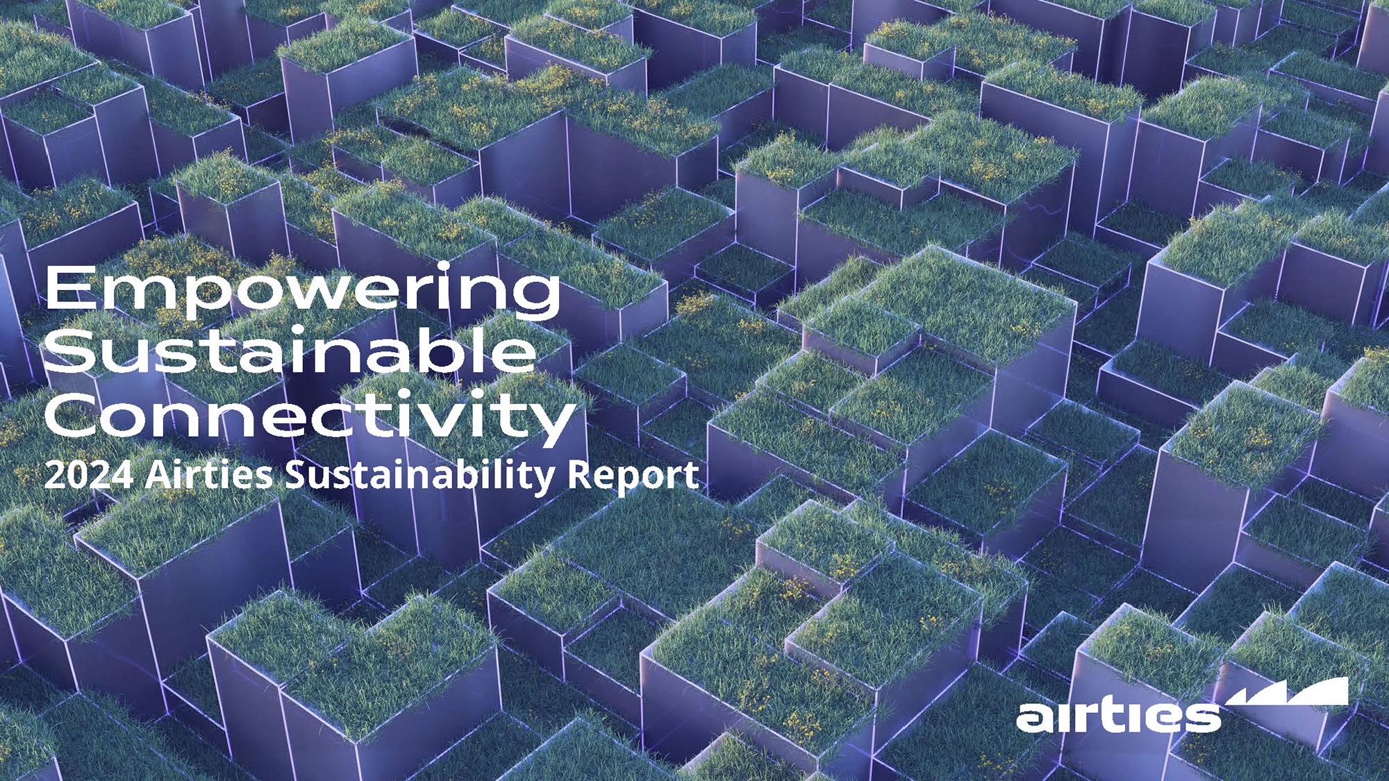 Airties 2024 Sustainability Report Cover