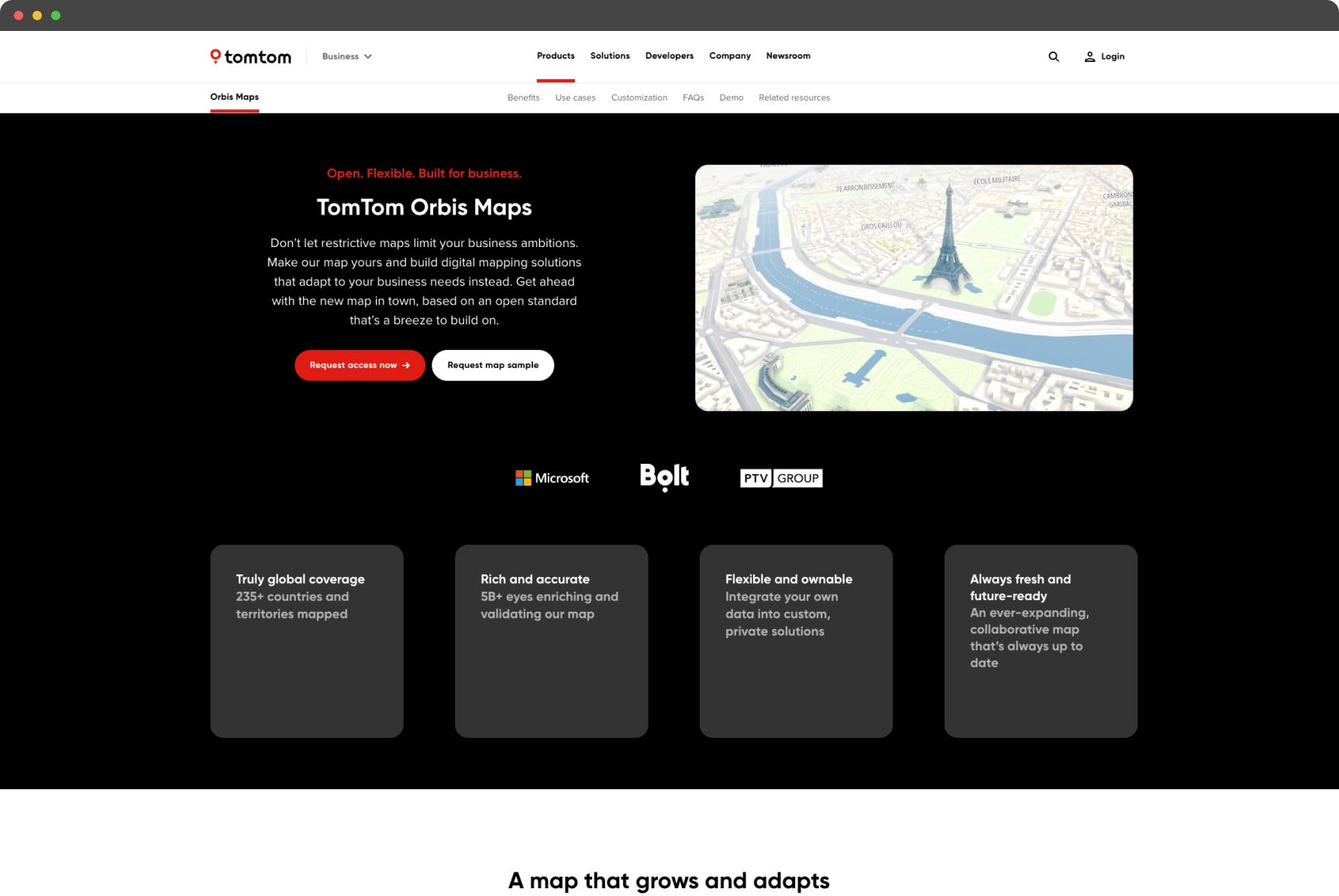 TomTom Products Page